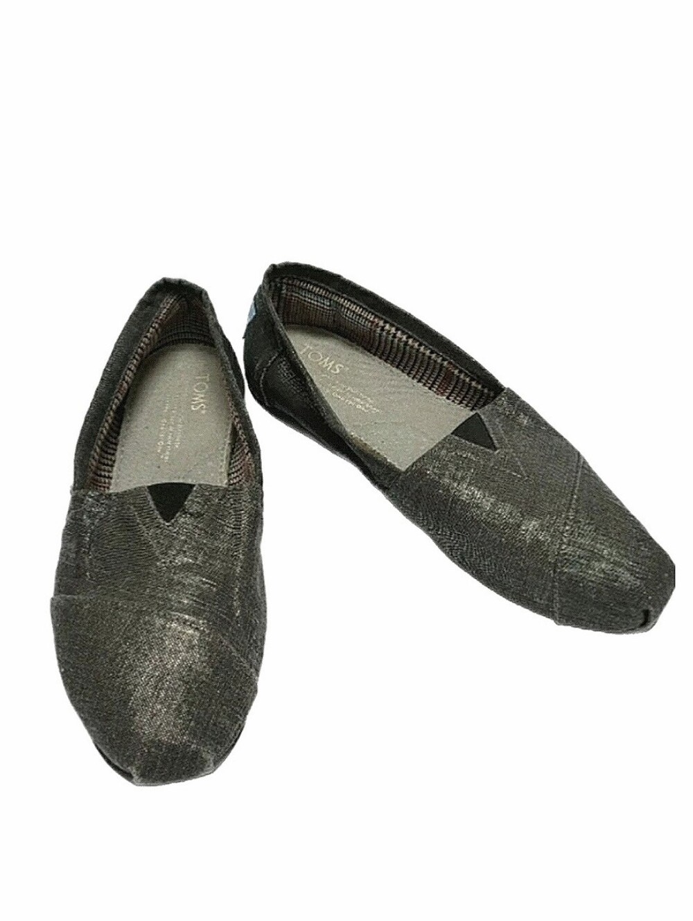 Toms Women's Classic Metallic Silver